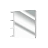 Vicco Spiegelschrank Fynn 62 cm Weiß - Spiegel Hängespiegel Badspiege